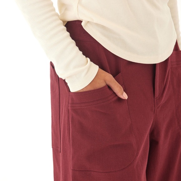 Threads 4 Thought LAUREN STRETCH TWILL PLEATED BARREL PANT - XL - Picture 2 of 6